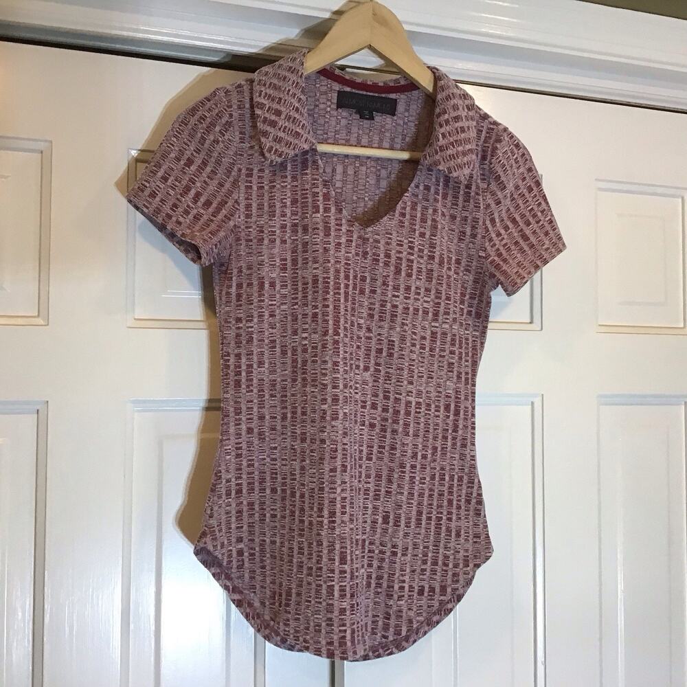 Almost Famous Ribbed Knit Top Y2K Juniors Sz M Bratz Phoebe Bella